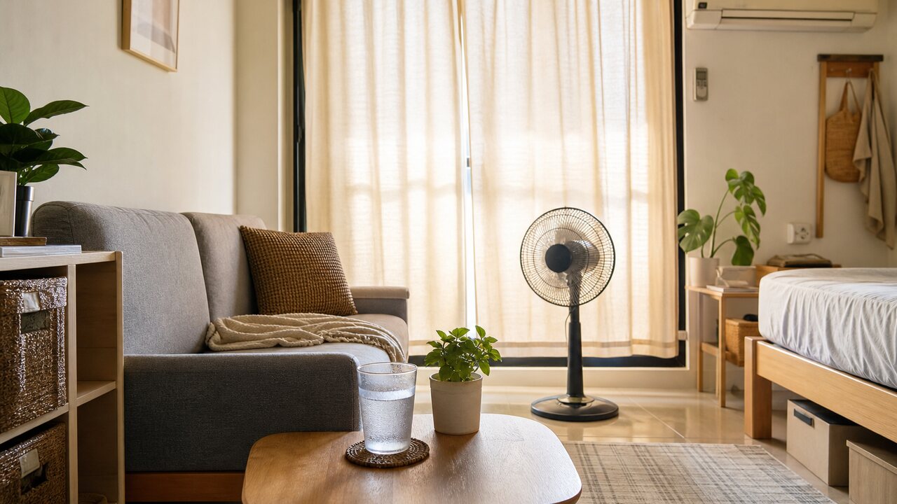 租屋族必看！沒冷氣的夏天怎麼降溫？省電有效消暑攻略